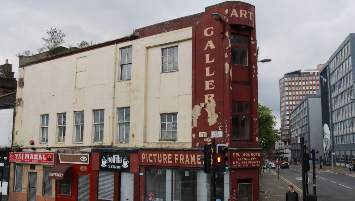 Old looking F. W. Holroyd Art Gallery building