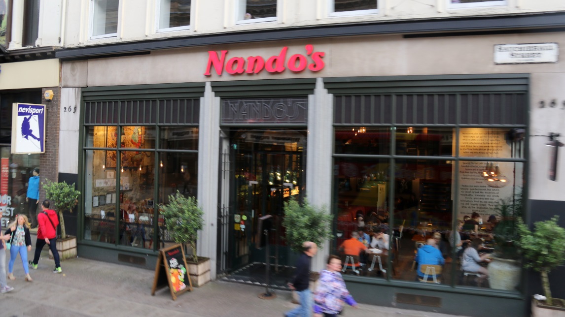 Nandos Portuguese restaurant
