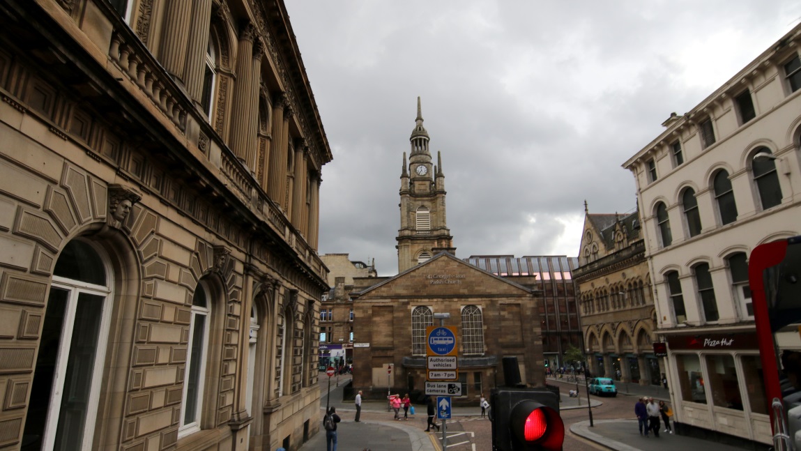 Approaching St. George's Tron