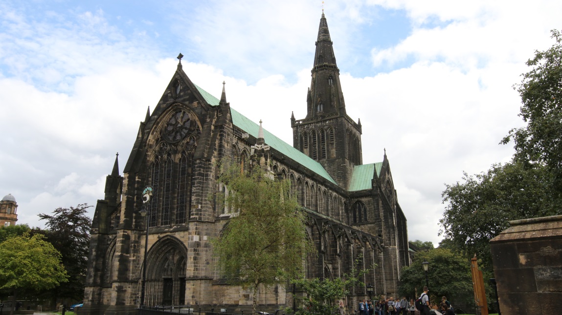 Glasgow Cathedral from a different angle