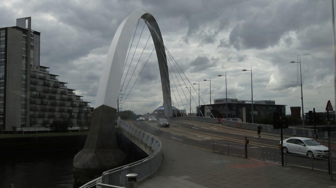 The Clyde Arc bridge