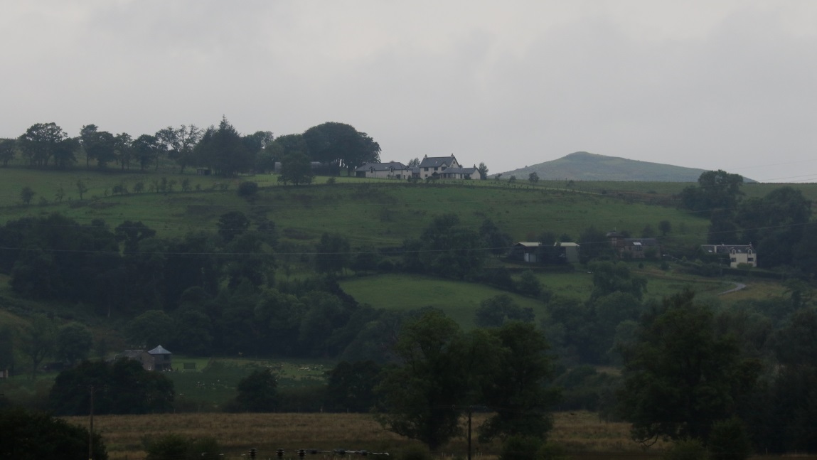 Passing a farm in Killearn