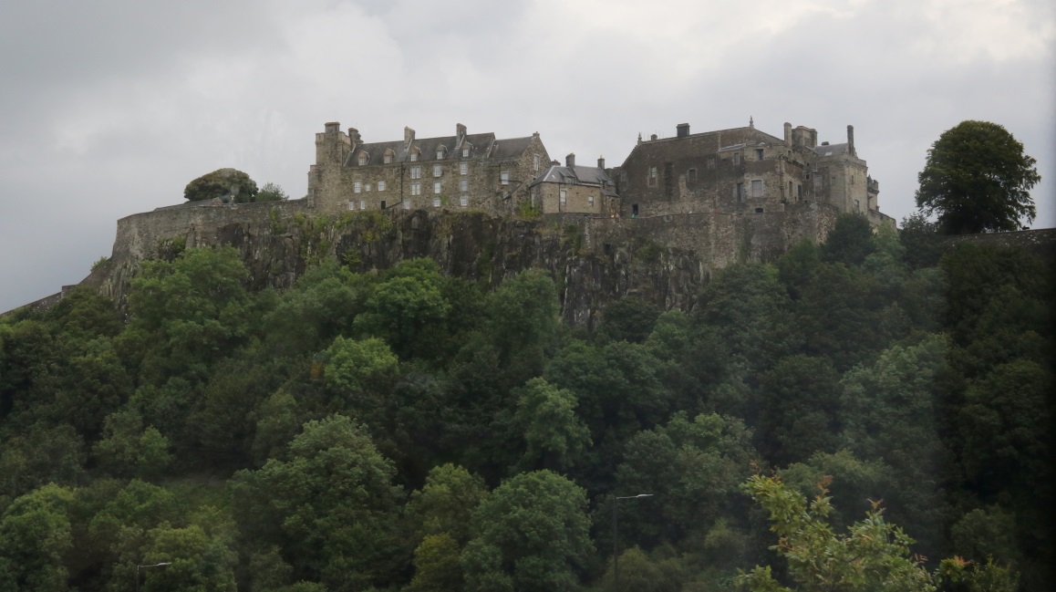 First view of Stirling Castle