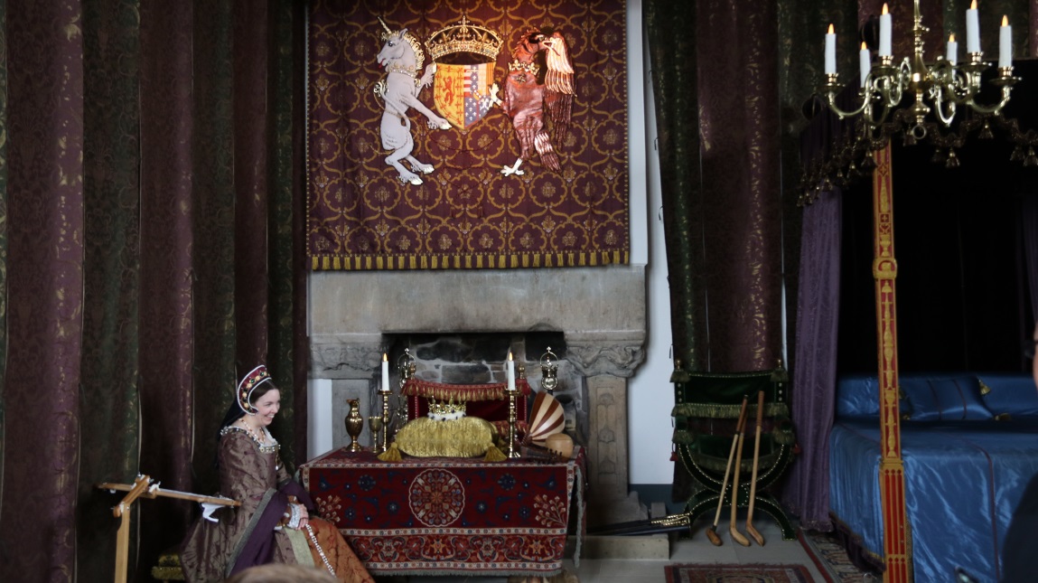 Bedroom of Mary Queen of Scots