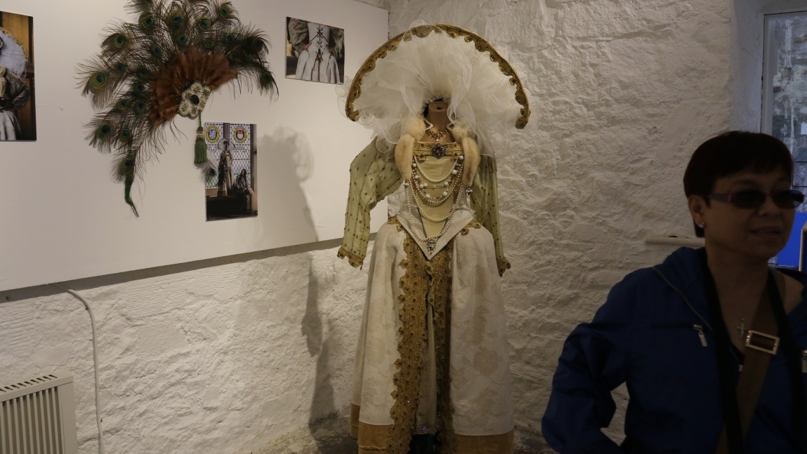 Period clothing display