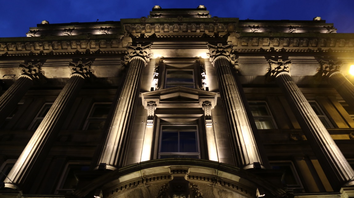 Facade of the George Hotel
