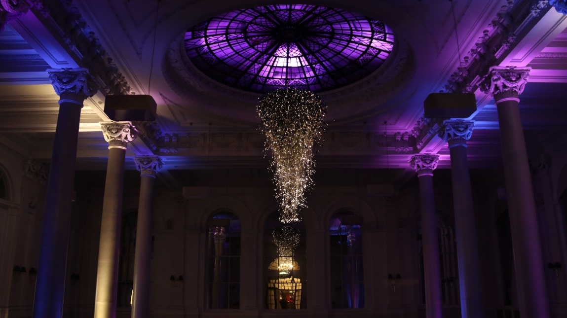 Ballroom inside the George Hotel