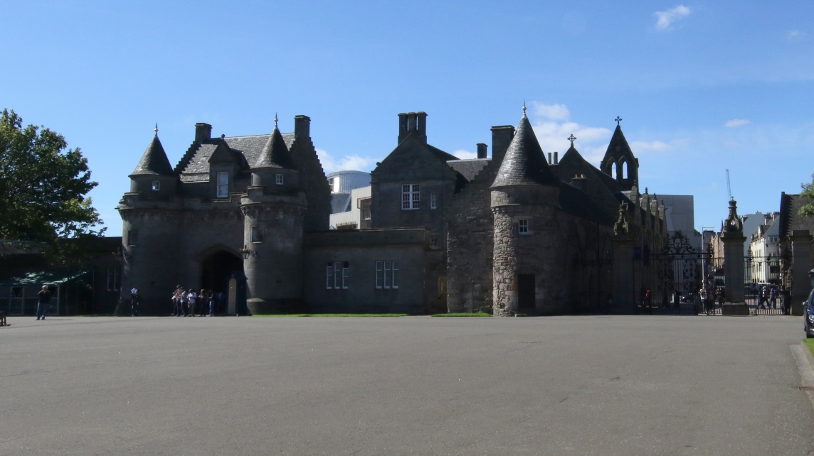 A look back at the Holyroodhouse Palace