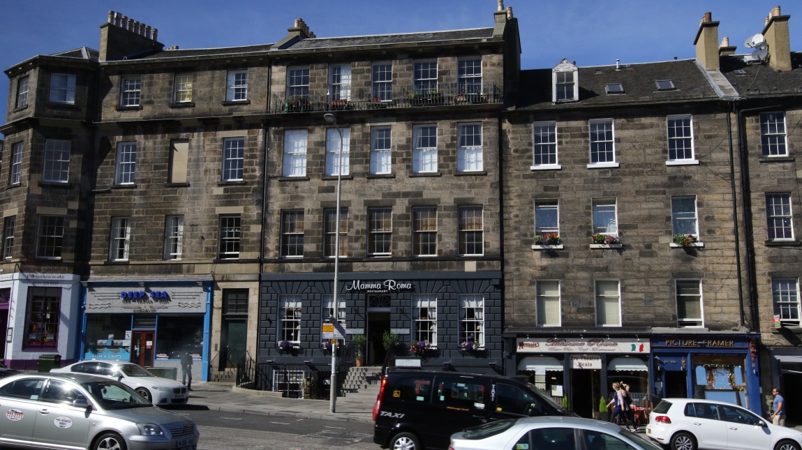 Strip Mall near Calton Hill