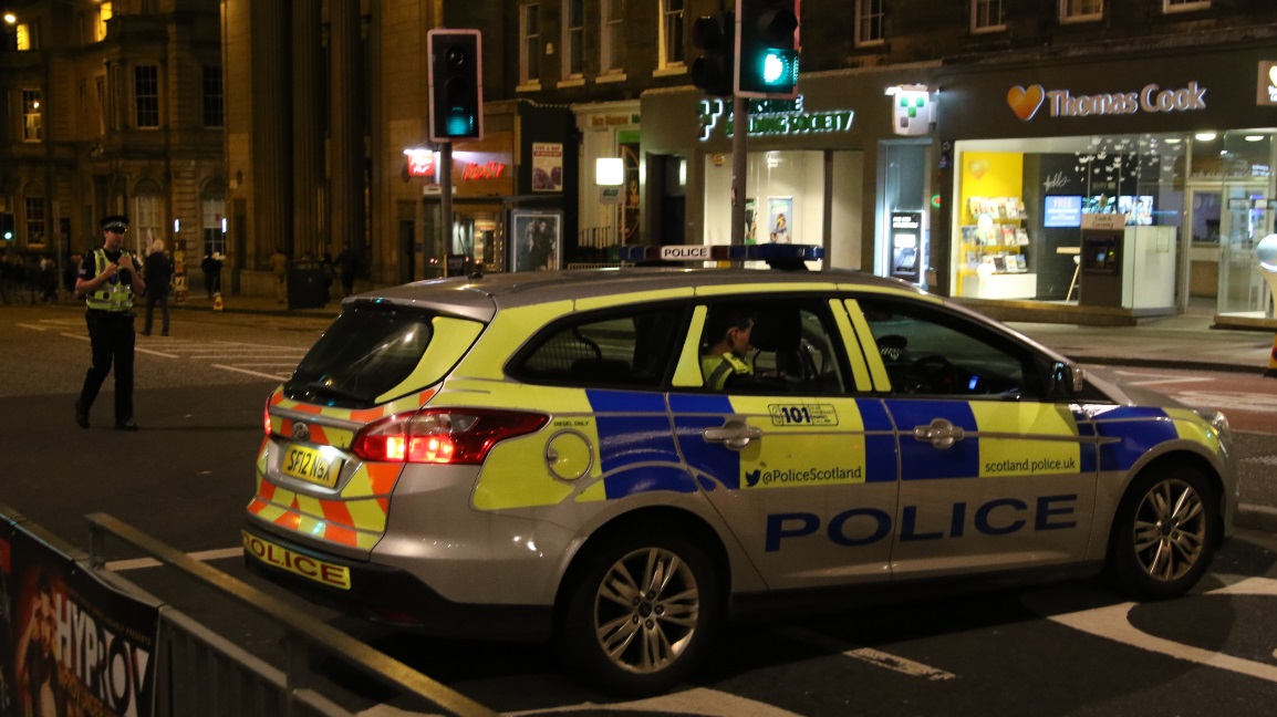 Police preparing for the fireworks