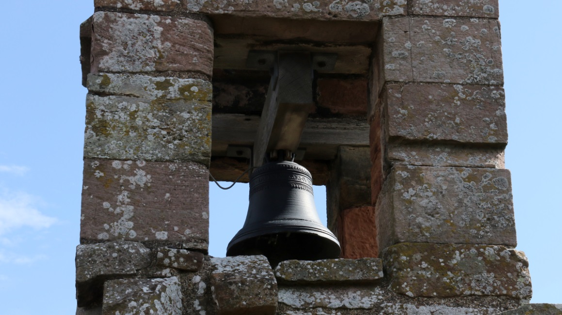 Bell at the top of Melrose Abbey