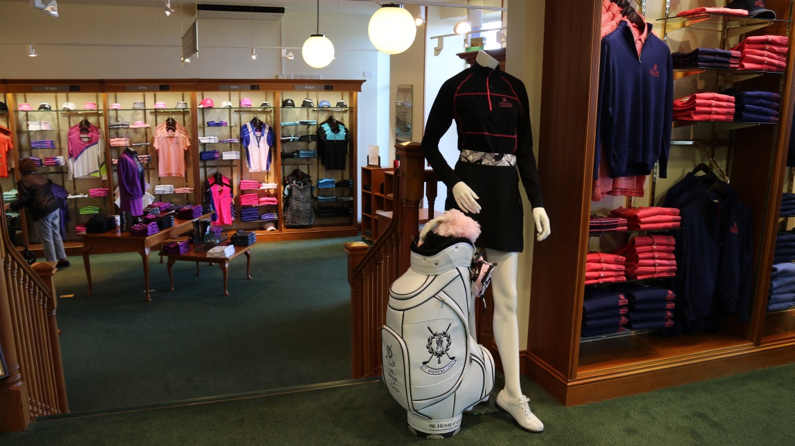 Inside the Old Course Shop