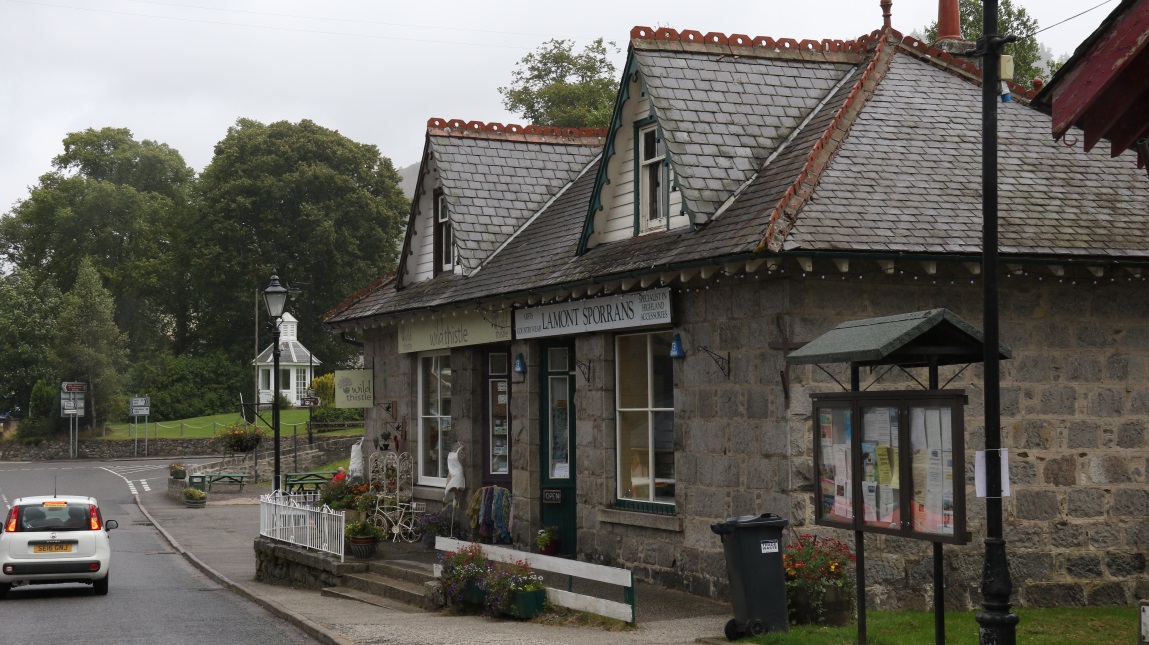 Tourist shopping area