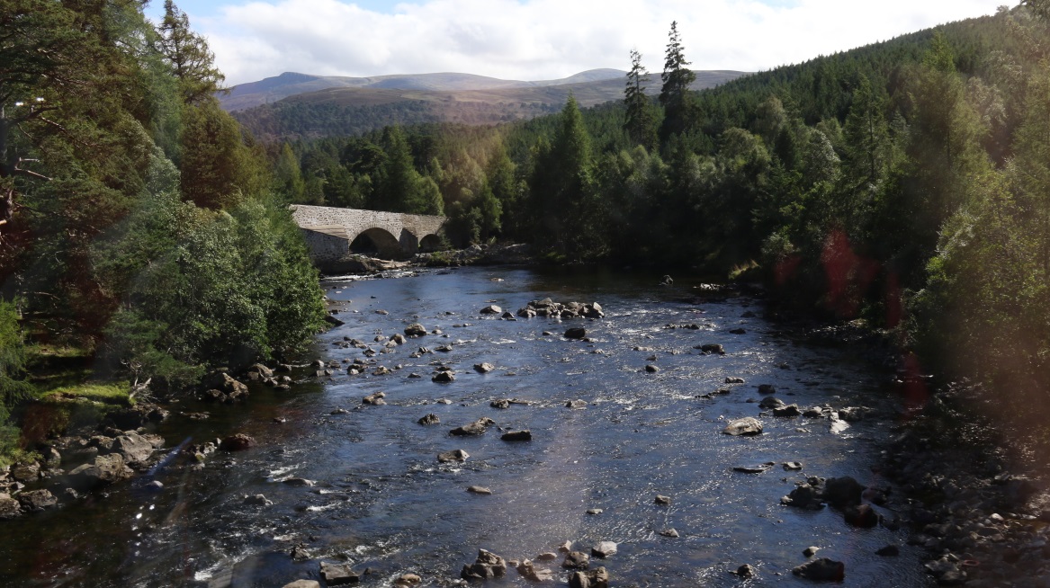 Crossing the Dee River