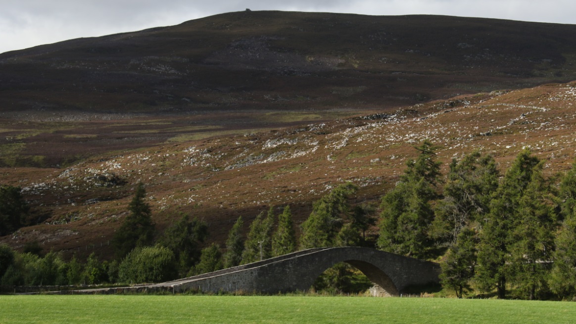 Bridge over the Gairn River