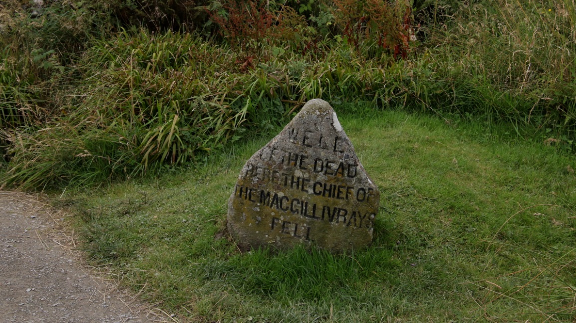 Clan grave markers