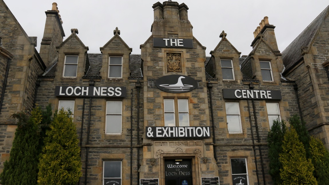 Front of the Loch Ness Center