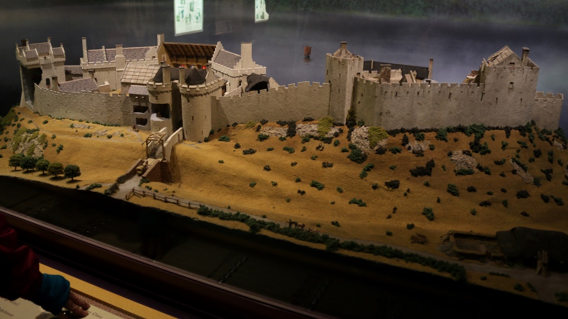 Model of Urquhart Castle