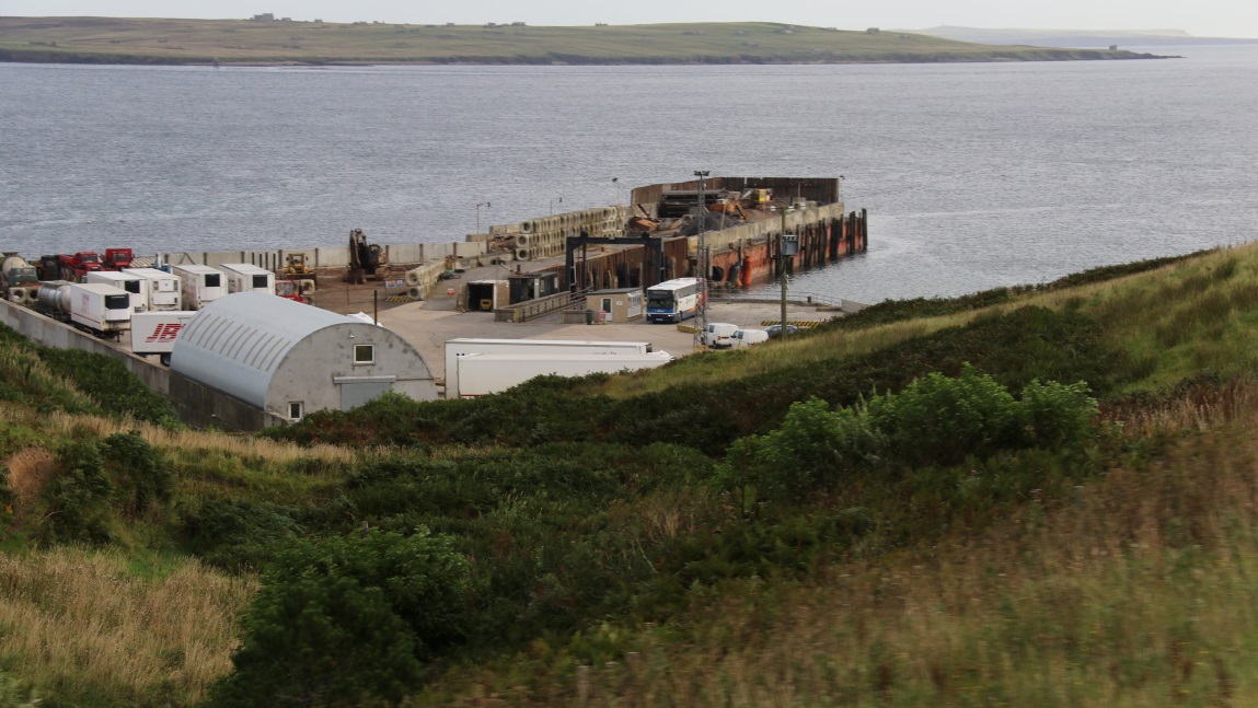 Pentland Ferries dock