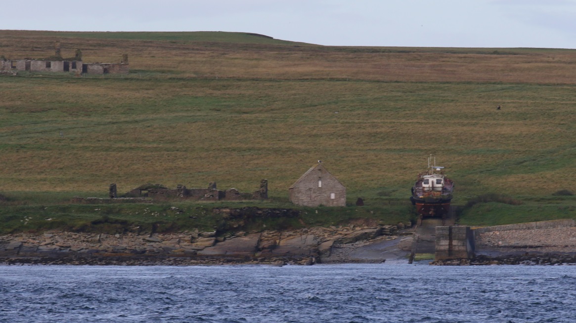 Norheast coast of Stroma