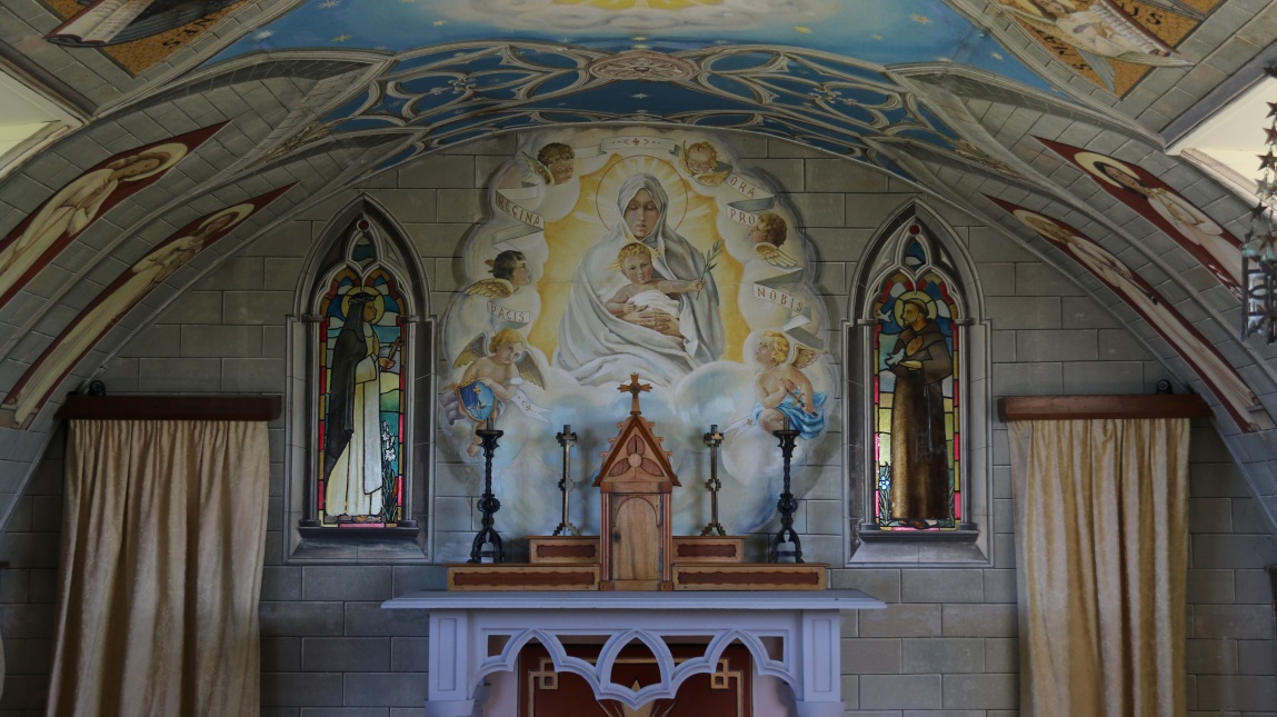 Inside the Italian Chapel