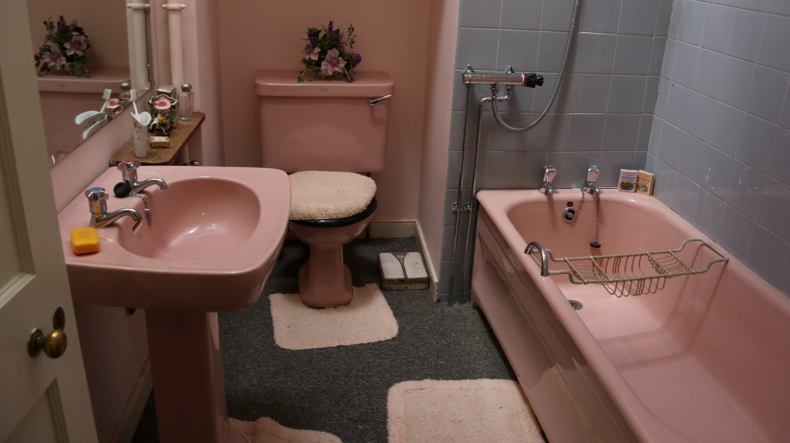 Pink bathroom