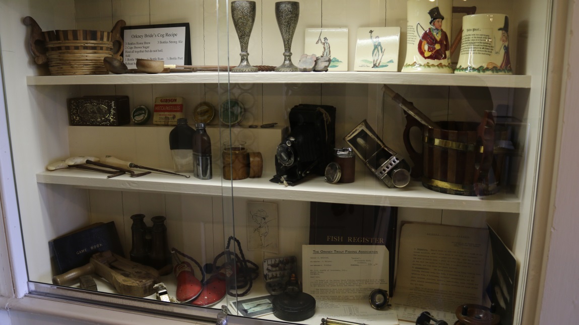 Antiques display