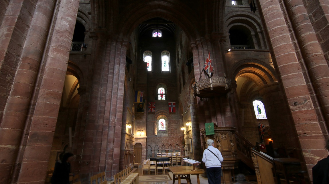 Front of the cathedral