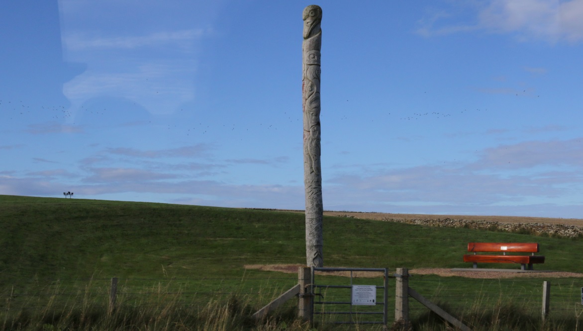 First Nations and Orcadian Community Totem Pole 
