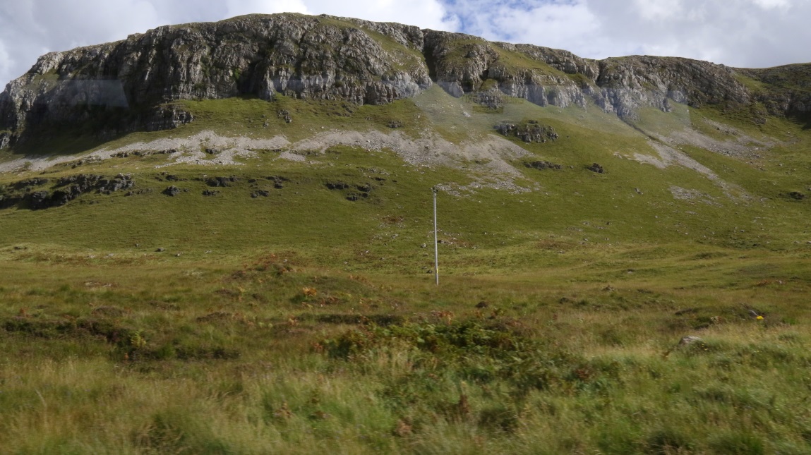 Rocky hills South of Inchnadamph