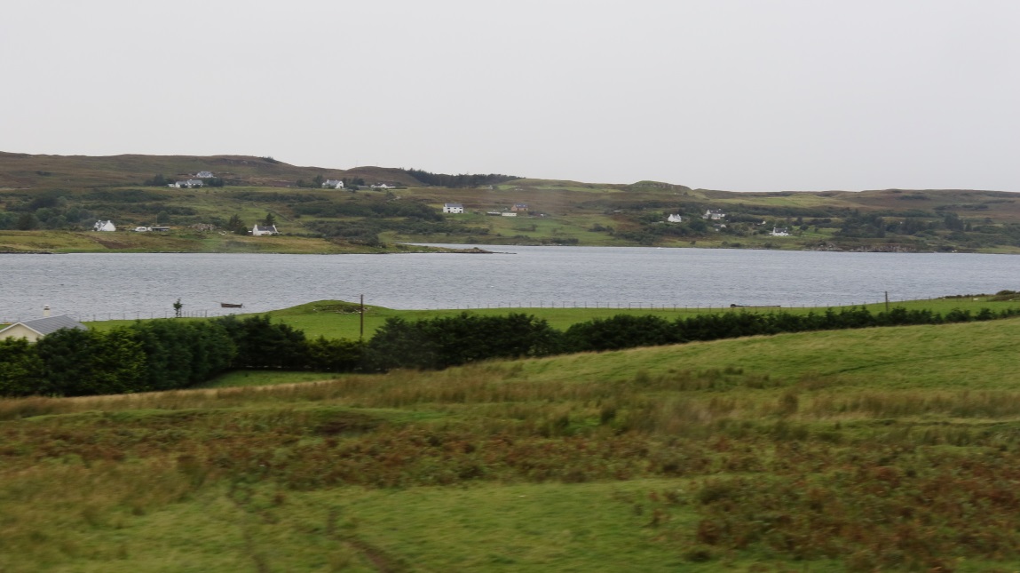 Loch Snizort Beag from Romesdal