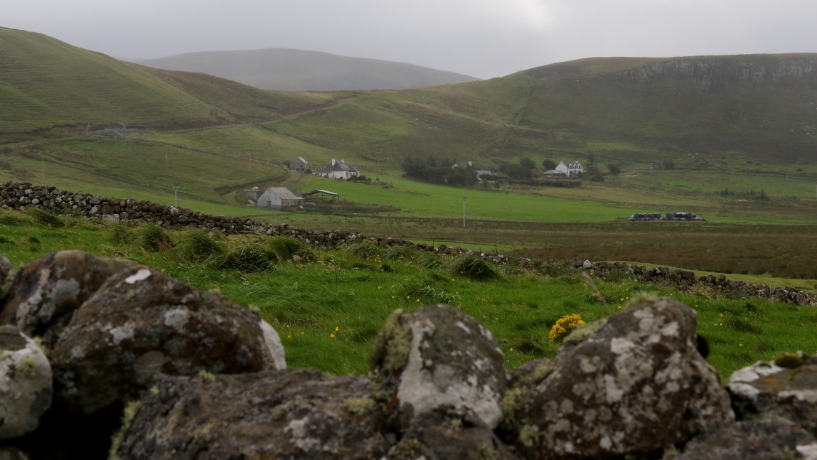Looking inland from Kilmuir graveyard