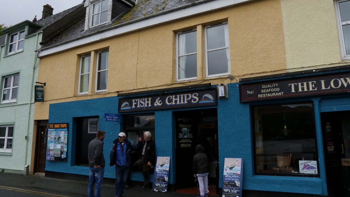 Fish and chips place