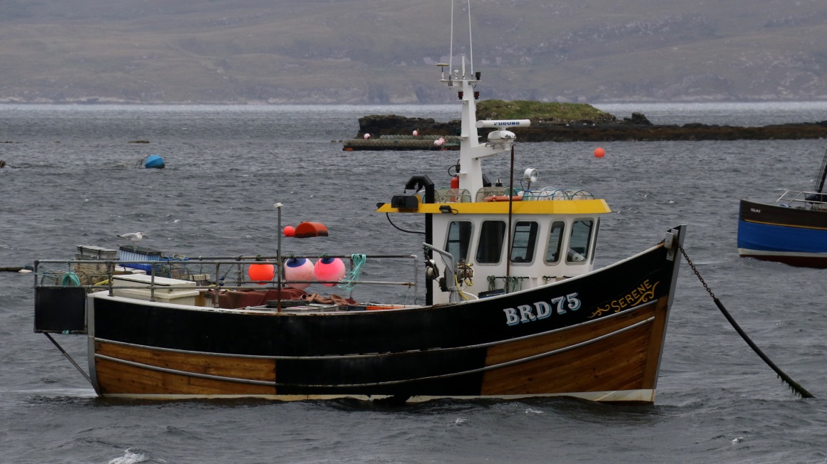 Wooden fishing boat