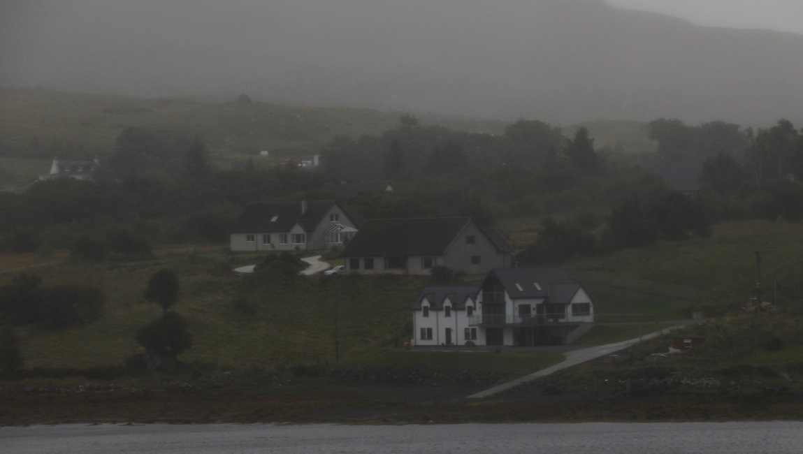 A87 heading South from Portree