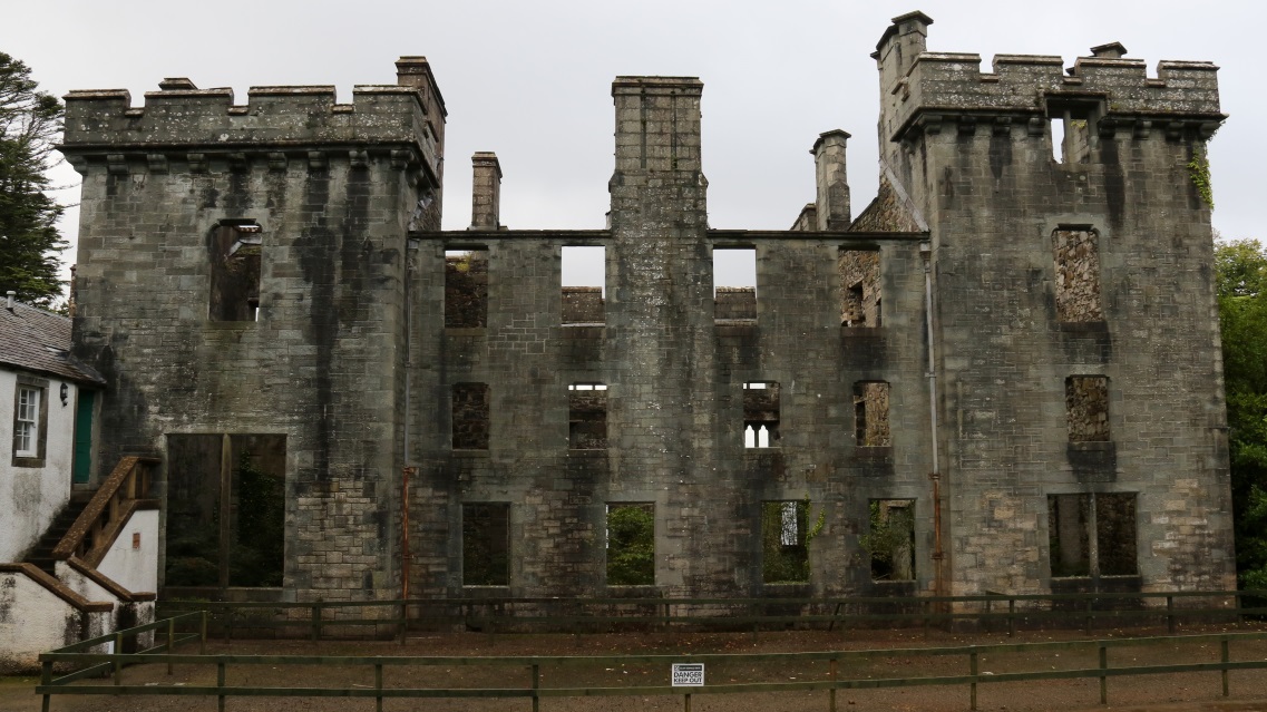 Rear view of Armadale Castle