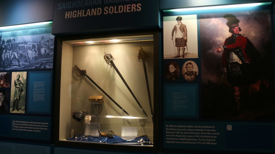 Antique weaponry collection