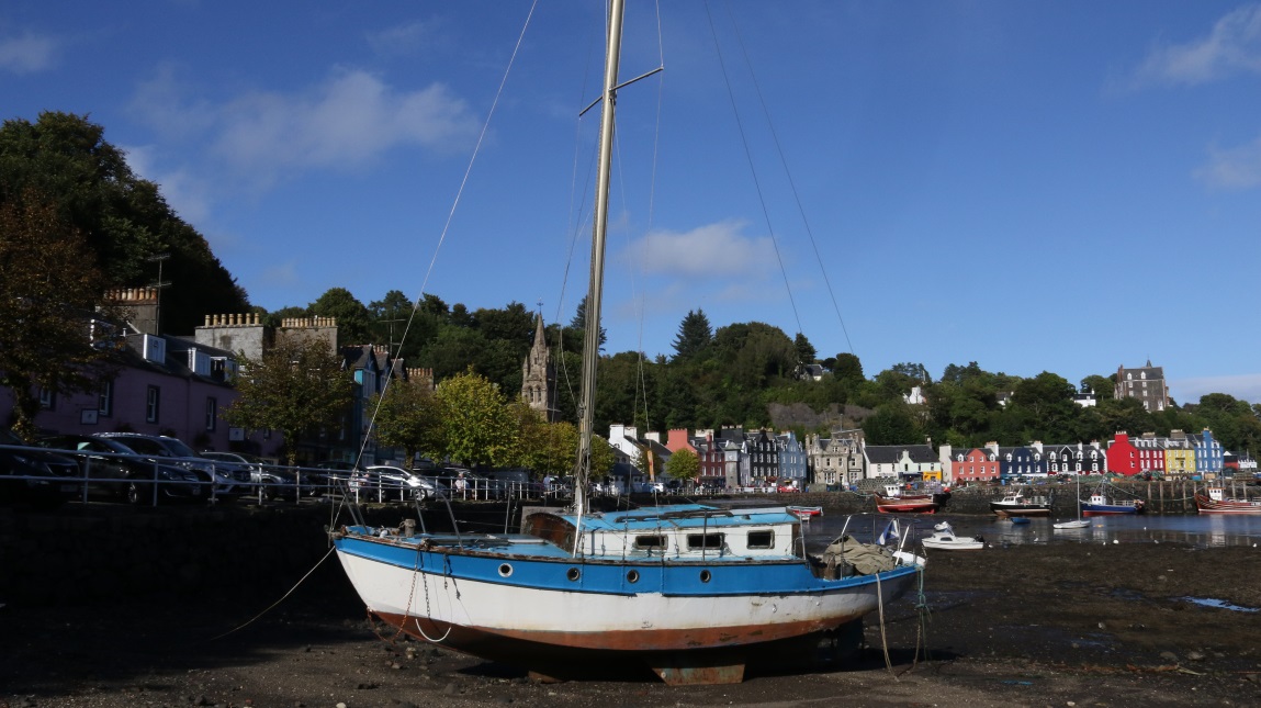 Classic sailboat