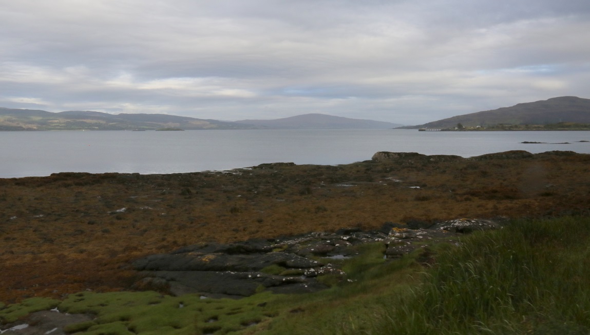 Wide view of the Sound of Mull