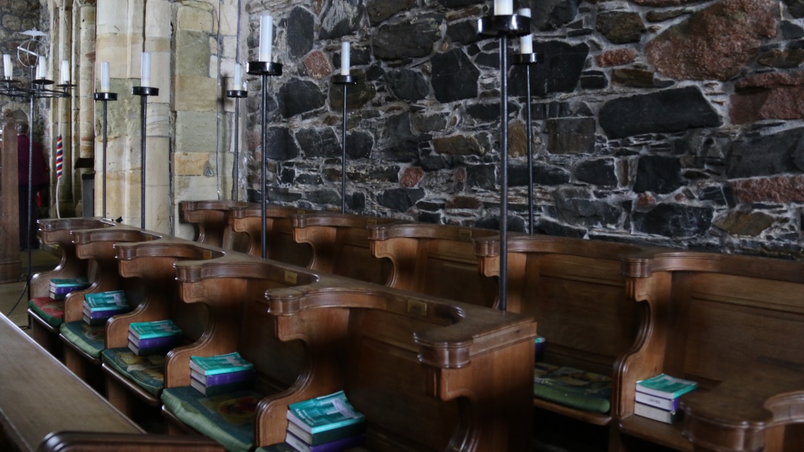 Seating in the abbey