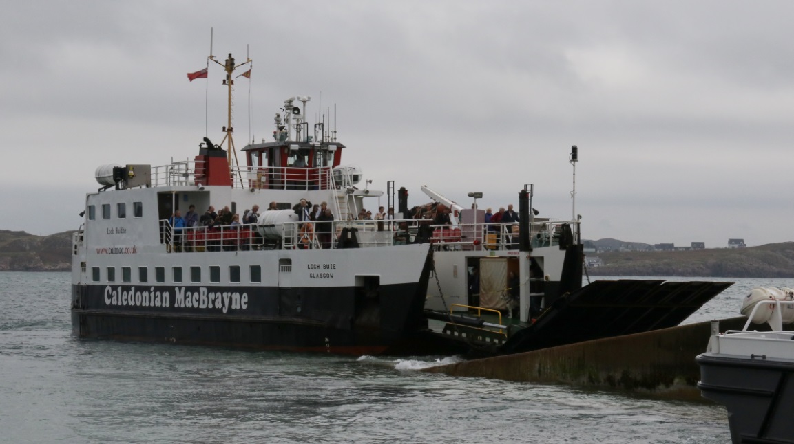 Return to the ferry