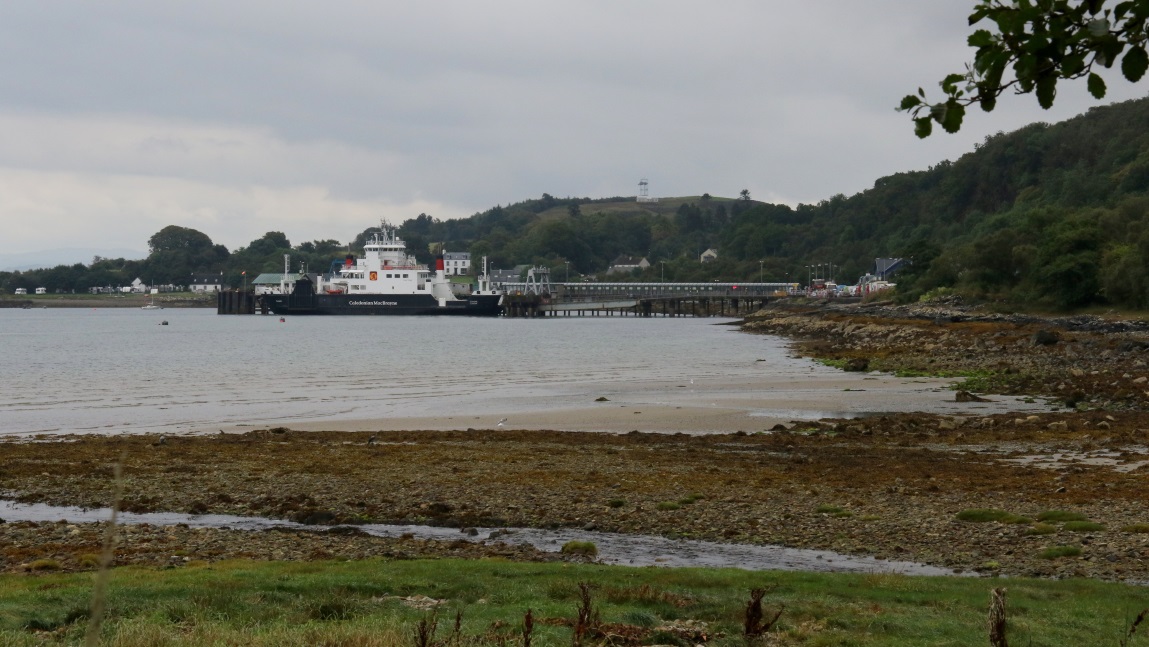 Craignure ferry dock