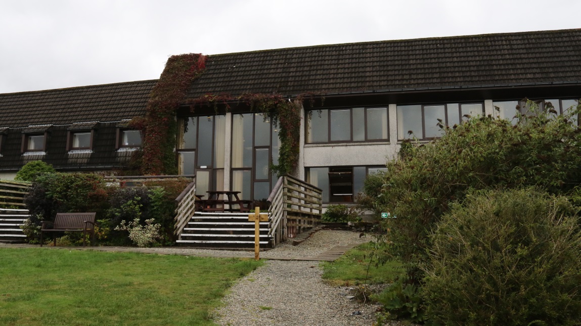 Back of the Isle of Mull Hotel