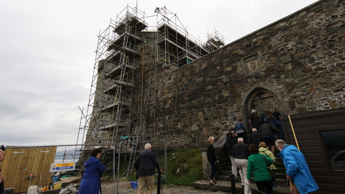 We arrive at Duart Castle