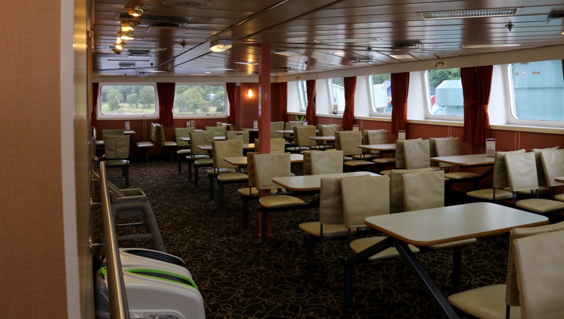 Plenty of seating inside