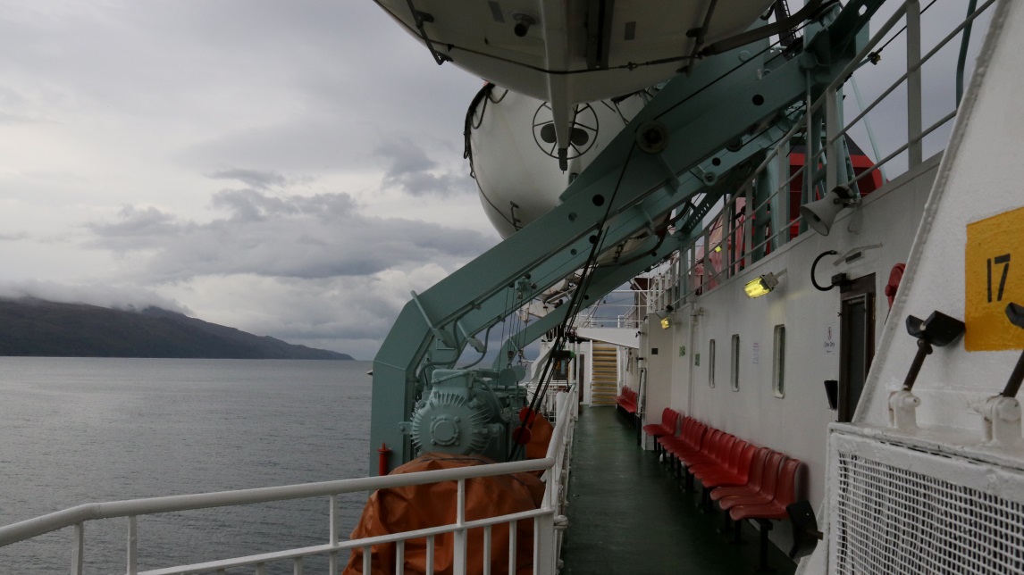 Exploring the ferry