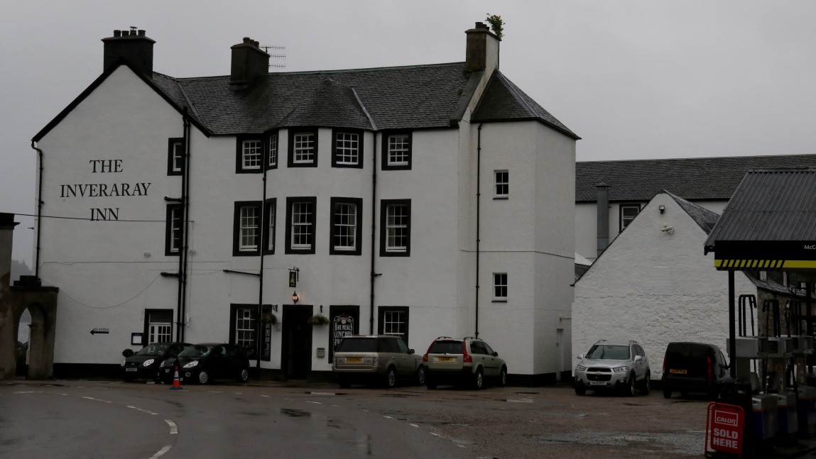 Lunch stop here in Inveraray