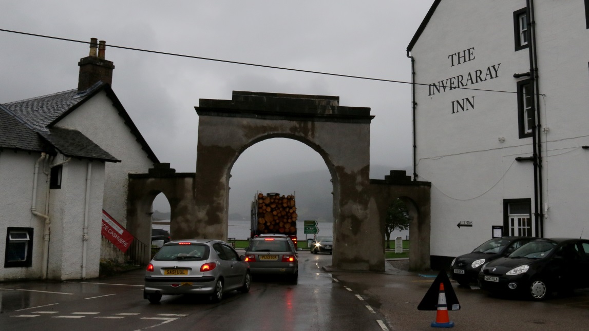 Archway entrance to the city