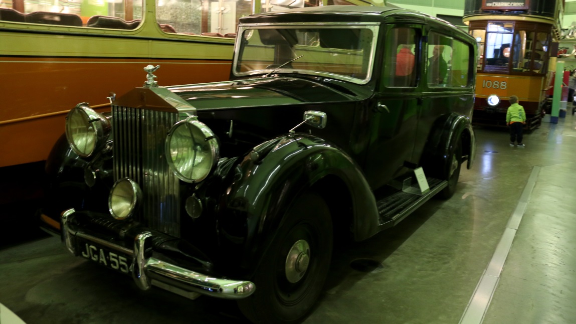 Deep green Rolls Royce