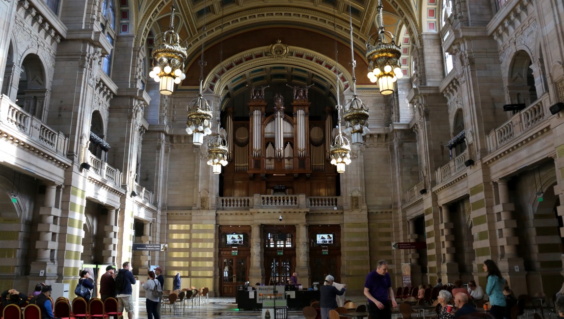 Entrance hall of the museum